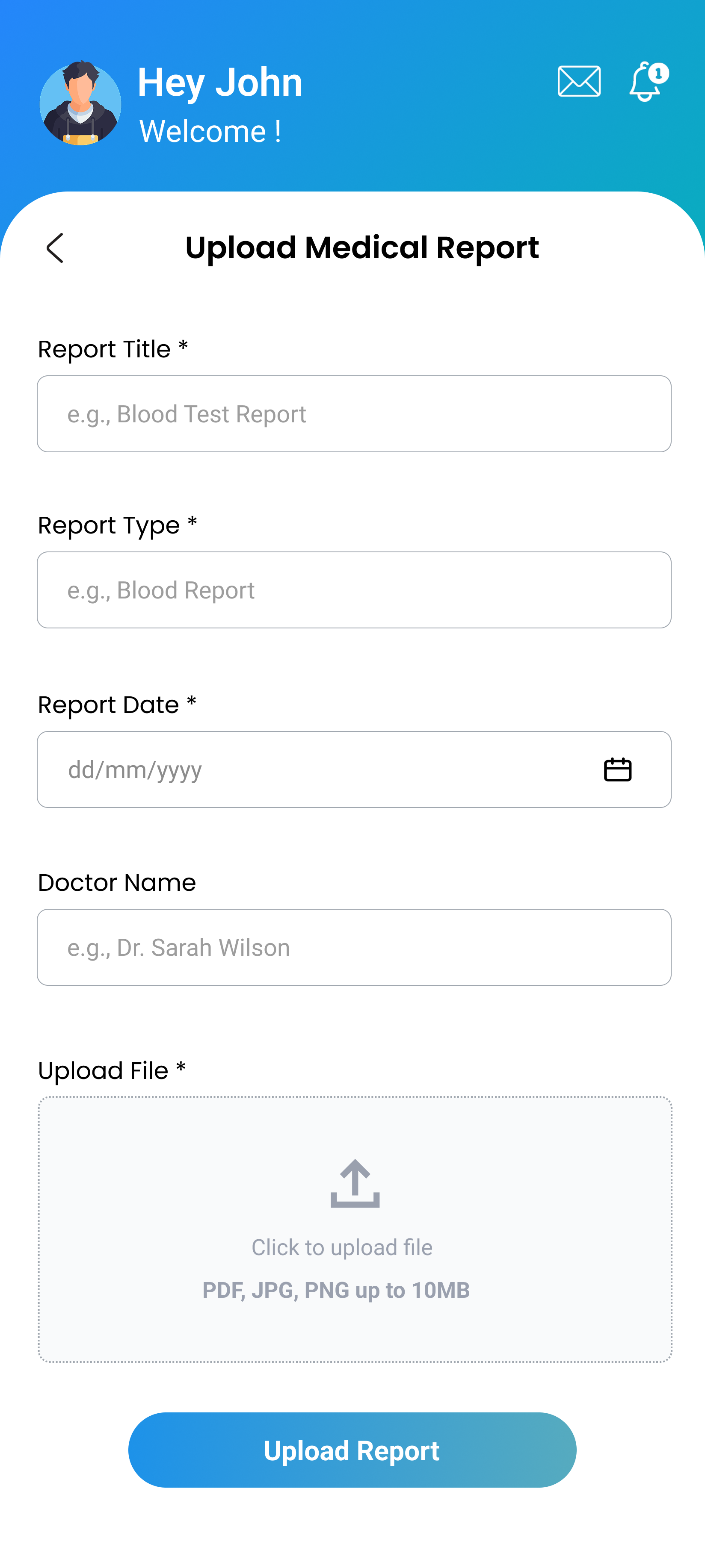 Upload Reports